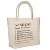 Sac de plage isotherme - PLANETEE - Anne-Lise Définition - Coton imprimé France - Grande contenance - Anses solides