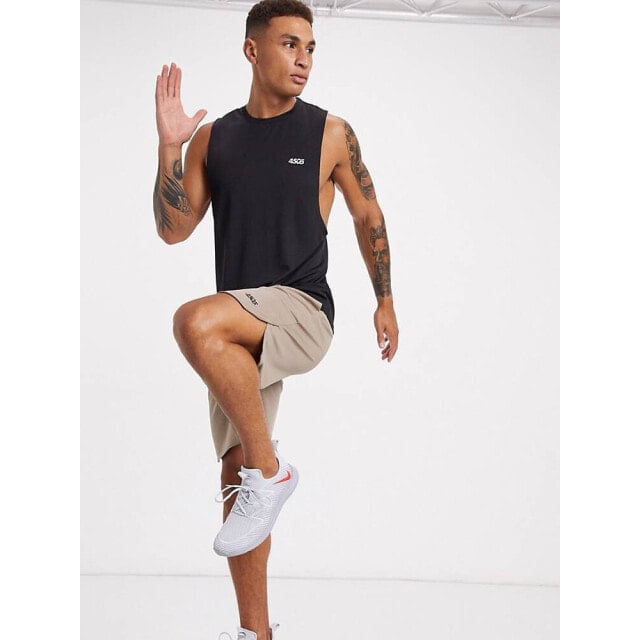 

Футболка без рукавов с заниженной проймой ASOS Icon Training