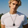 Roman Analog Antique Pocket Retro Bronze Pendant Watch with Keychain and Chain Necklace Perfect Gift for and Christmas Men's Watch - Birthdays,