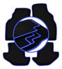 CARLUX-BLUE Car Mats For: Ford Puma Coupe (1997-2001)