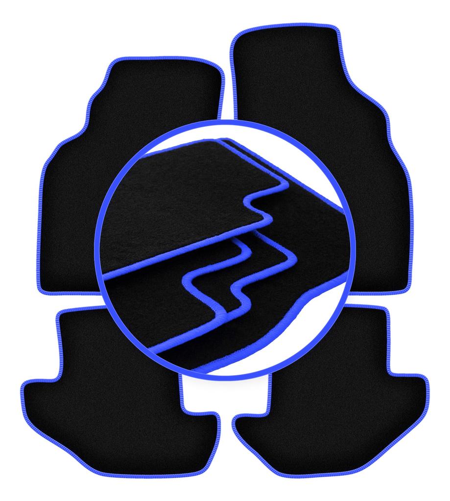 CARLUX-BLUE Car Mats For: Ford Puma Coupe (1997-2001)