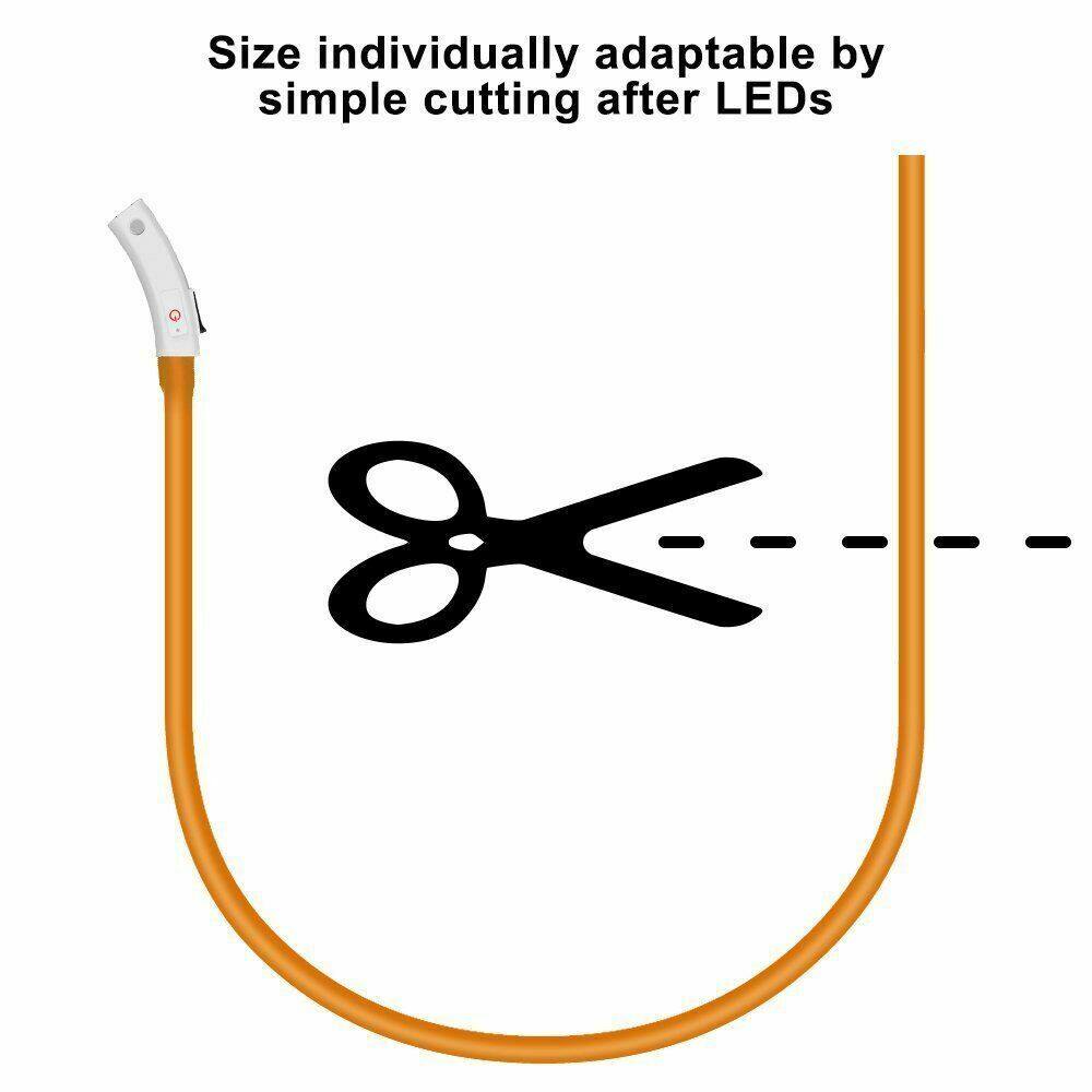 USB wiederaufladbare blinkende Nacht-Hundehalsbänder, leuchtendes Haustierhalsband, LED-Licht, USB-Hundehalsband, leuchtendes Teddy-Blitzhalsband, Haustier