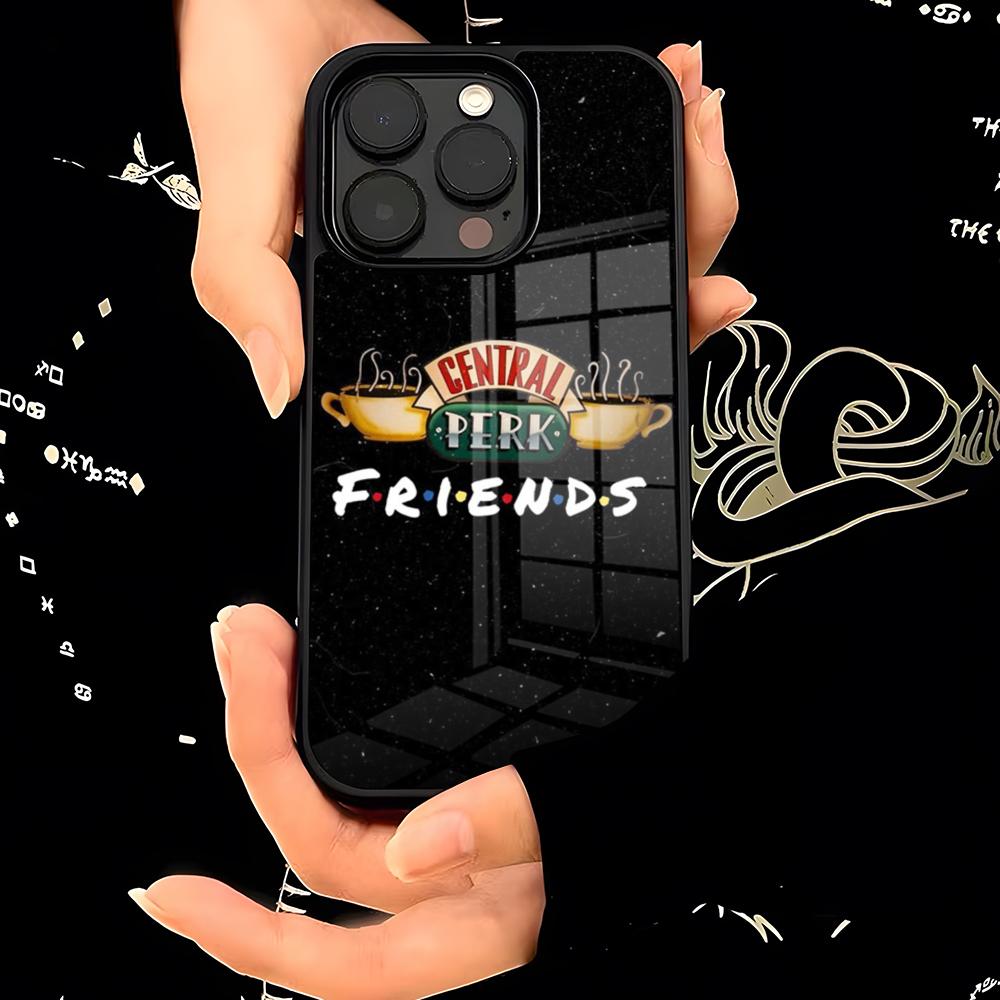 Friends TV Show Phone Case PC+TPU For IPhone 15 16 17ProMax 13 16 11 12 14 Pro Xs Max Mini Xr X Plus Cover