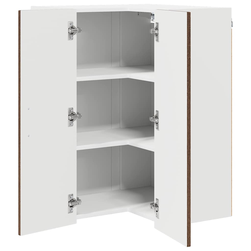 Dishwasher Front Panel Kalmar Brown Oak Effect 57 X 57 X 80 Cm