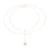 Waist Chain, Adjustable Sexy Style, with Oil-Dropping Flower Sun Pendants Belly Chain, for Women Beach Bikini Party