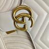 [Pre-Owned] GG Marmont Double G Logo Chain Shoulder Bag - Very Good #FRMCDS