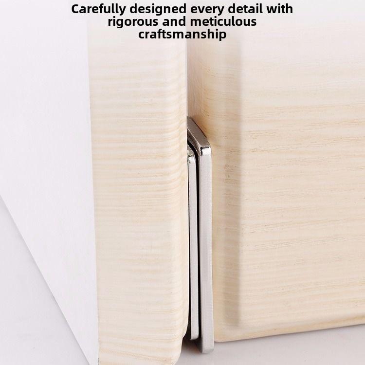 Magnetyczny magnes do drzwi przesuwnych szafy bez wiercenia - Samoprzylepny, Mocny, Niewidoczny ssanie