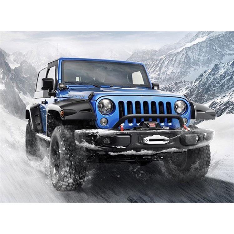 Wrangler JK/JL 10th Anniversary Front & Rear Bumper Competition Bar Modification