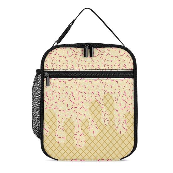 Izolační taška na oběd s vyztuženým uchem Velkokapacitní třívrstvý design Vodotěsná lehká nákupní taška