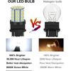 6-Pack 3157 LED Bulbs - Super Bright Backup Reverse Lights, 6000K Xenon White, 12V Compatible with 3156/3056/4157/3057/3047 for Car Tail Brake Turn