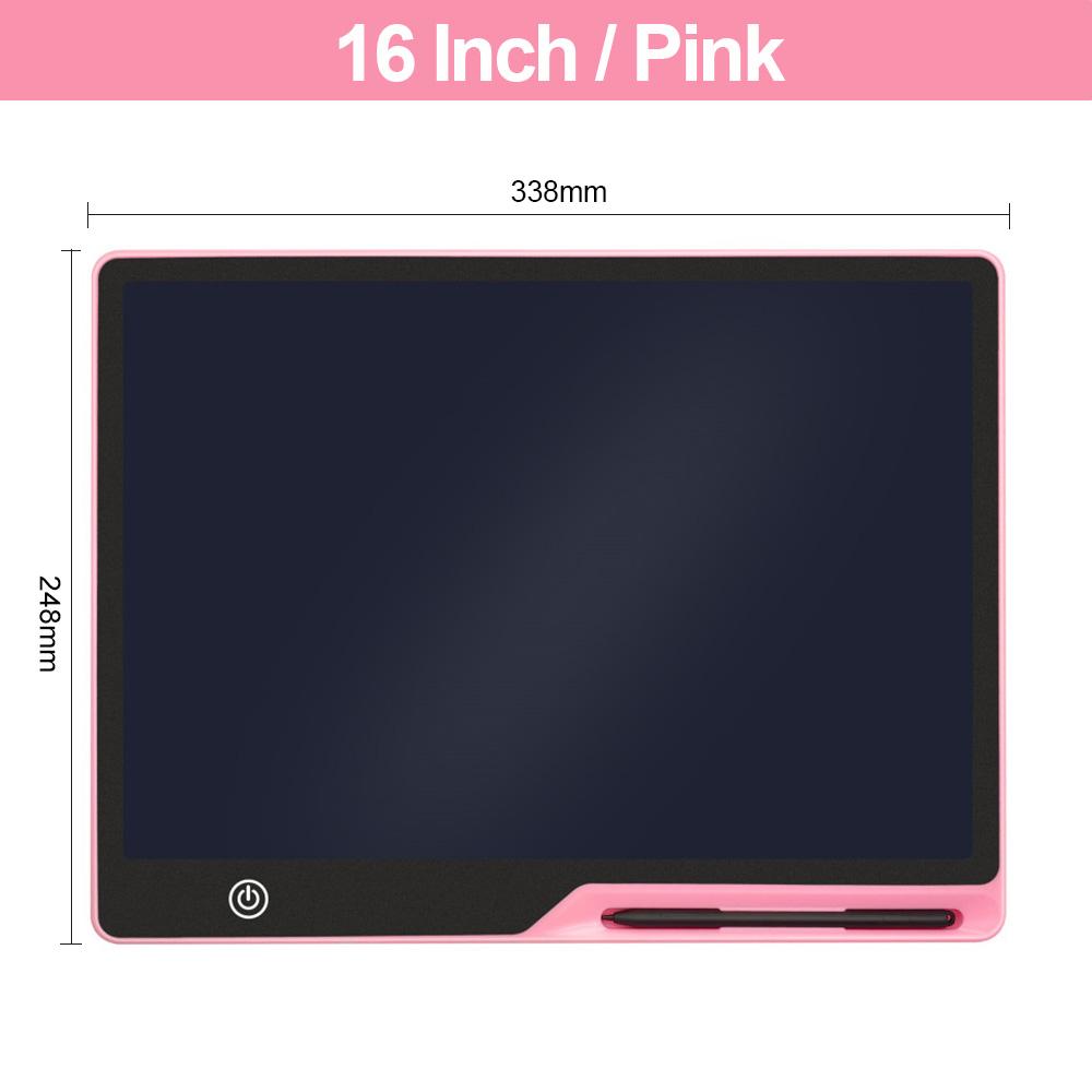 16/10Inch LCD Children's Drawing Tablet Educational Toys Doodle Writing Tablet Child Gifts USB Charging Electron Handwriting Pad