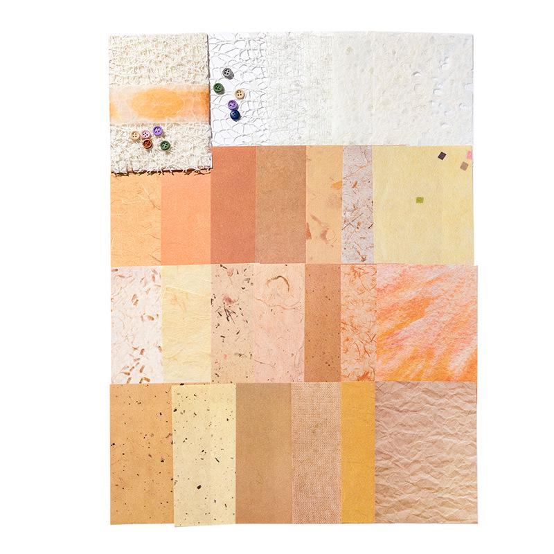 Momo Romance Series Salt-Based Lace Grid Journal DIY Paper Decoration