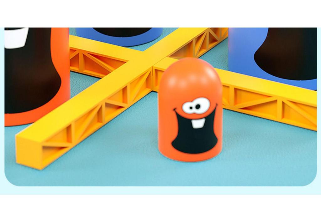 Kinder Matroesjka Boter-kaas-en-eieren Interactief Bordspel - Stapelbaar Speelgoed voor Plezier met Ouders en Kind en Concentratietraining.