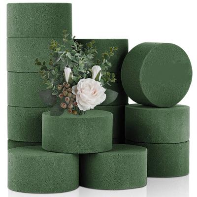 DIY Runde Blumenschaumsteine Blumen Schlammgrün Florist Styroporblöcke Hochzeit Geburtstag Blumenarrangement Materialien Zubehör
