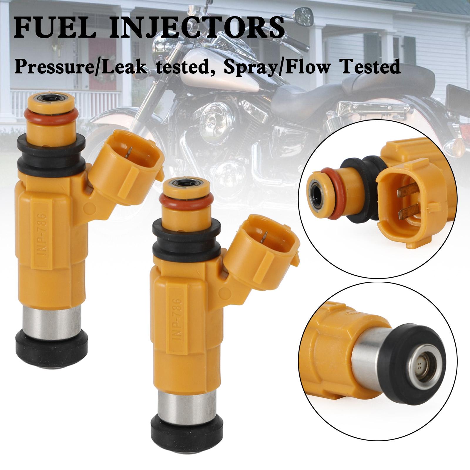 

2PCS 49033-1057 Fuel injectors INP-786 for Kawasaki 2000-2008 Vulcan 1500 1600 PN