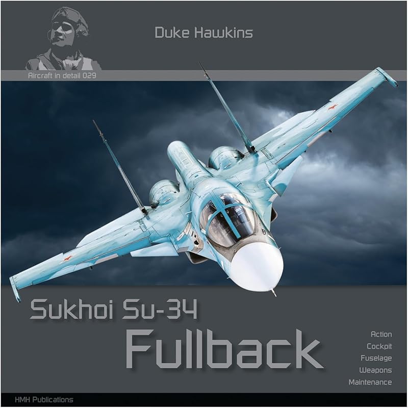 

HMH Publications Sukhoi Su-34 full back model material book HMHDH029