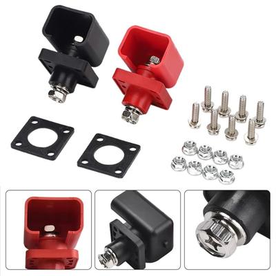 2Pcs All-Copper Lithium Battery Terminal Block Battery Power Terminal  Protector Terminal Post