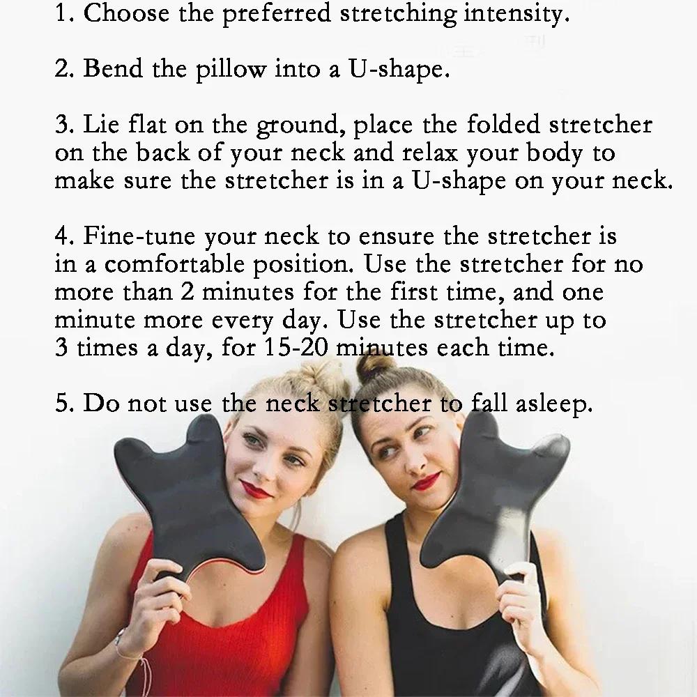 New Design EVA Foam Neck Traction Pillow Waterproof Massager for Cervical Spine Stretching and Relaxation