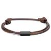 Customize Woven Korean Waxed Polyester Cord Bracelet Handmade Adjustable Thread Rope Bracelets Gift For Women Men
