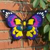 Decorative Wall Sculptures Metal Butterfly Decor for Garden Yard Patio, Large Iron Butterflies Hanging Art Sculpture, Outdoor Fence Farmhouse Indoor