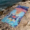 Singer K-Kikuo-o Towel Beach Quick Dry Soft Pool Towels Gift for Travel Gym Shower Camping sports
