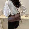 Vintage Shoulder Bag For Women Fashion Wide Strap Crossbody Bag Retro Pillow Messenger Handbag Ladies Tote