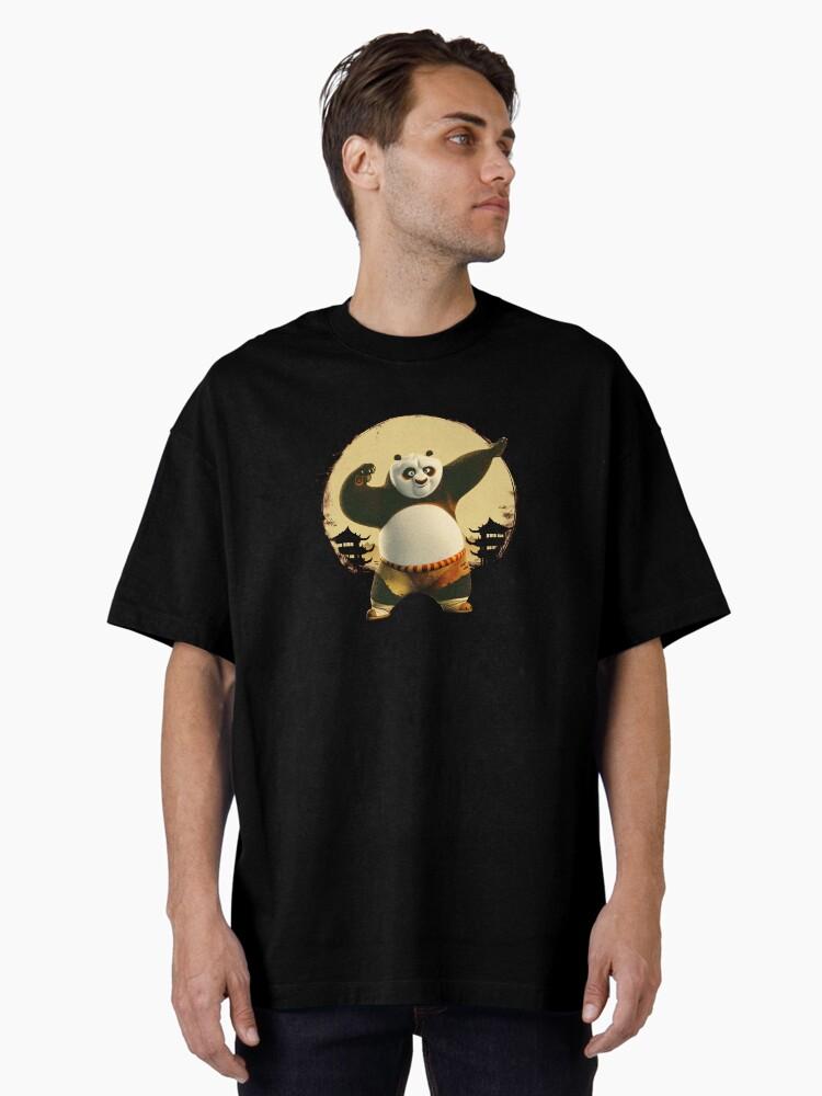 Kung Fu Panda Panda kung fu Oversized tričko