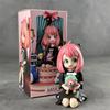 Ania Spy X Family Anya Forger Anime Figure Pvc Model Kneeling Sitting Car Ornament Desktop Decoration Collectible Gift Boxed