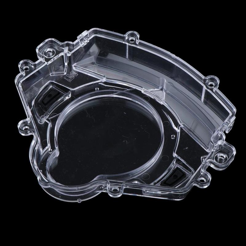 Motrorbike Gauge Cluster Clear Lens ABS Cover Dashboard Synonym for Yamaha Lc135 V1 for Broken Replacement Part