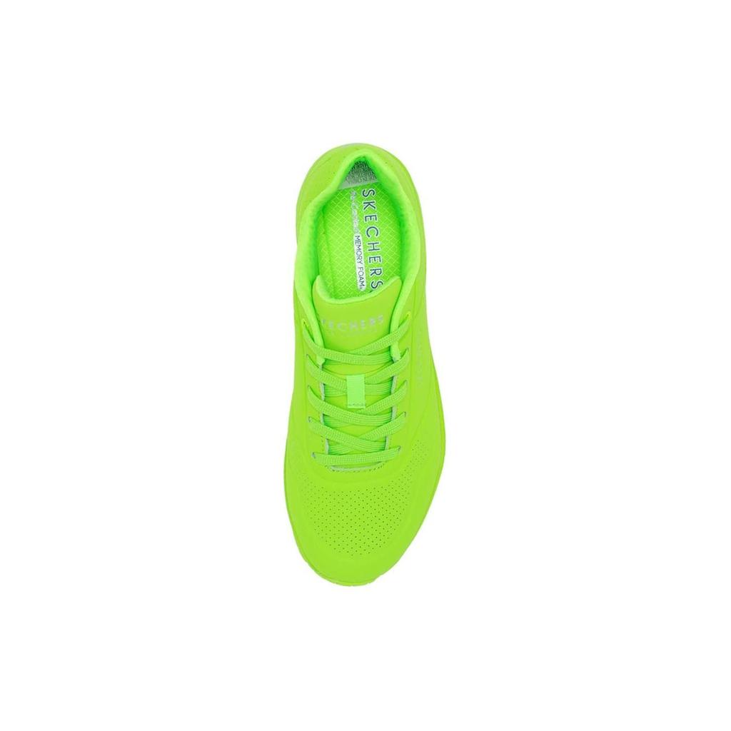 Skechers Uno Scarpe Casual Comode Basse Sneaker Donna Verde 73667-LMGN
