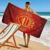 Arsenal F Print Beach Towel, Large Soft Quick Dry Towel for Beach Camping Swimming