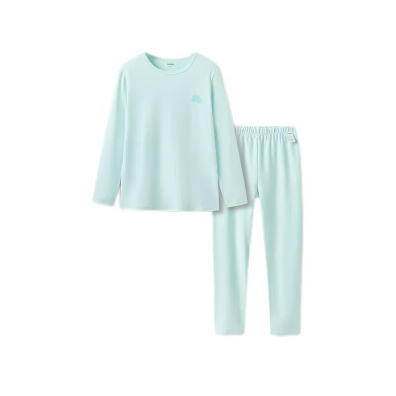 Balabala Girl's Thick Thermal Underwear Set