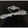 5m Transparent Extension Cord Standard Power Cable