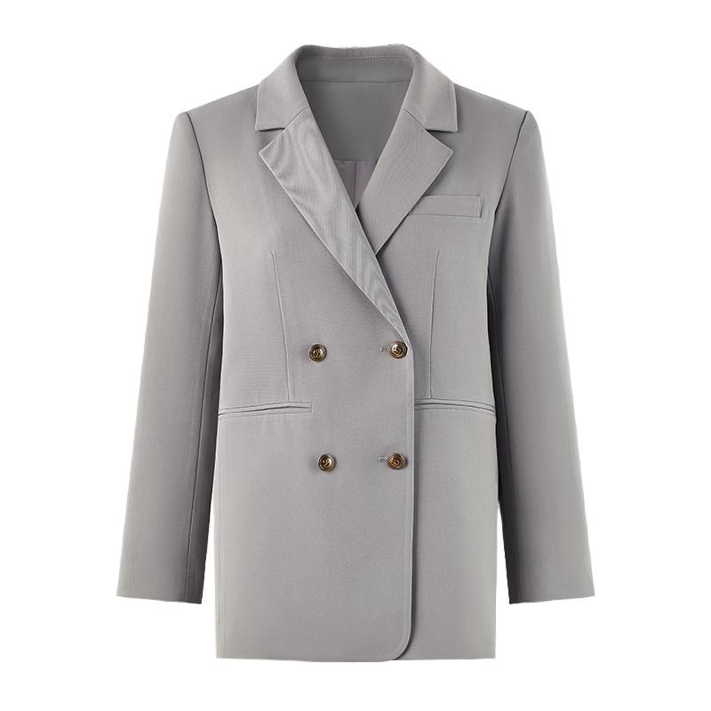 Классический короткий блейзер Qiushui Yiren для женщин S