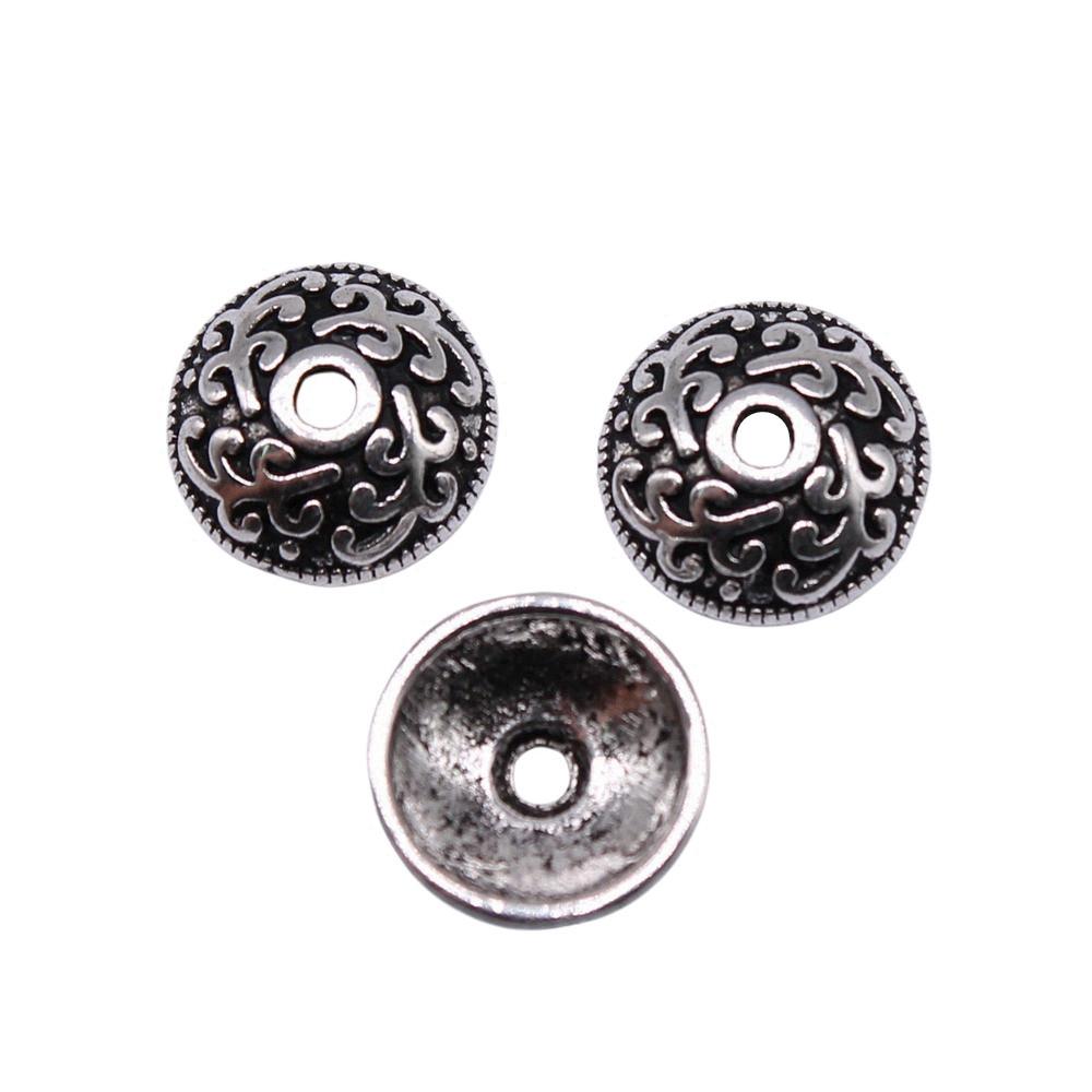 Flower Bead Cap Spacer Findings Ornate Covers For DIY Jewelry Making Materials