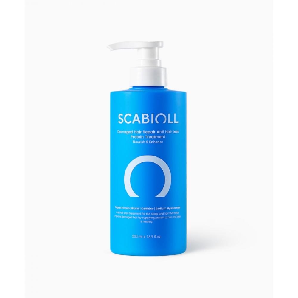 Scabioll Damaged Hair Loss Symptom Relief Protein Treatment 500 Ml 500 ml