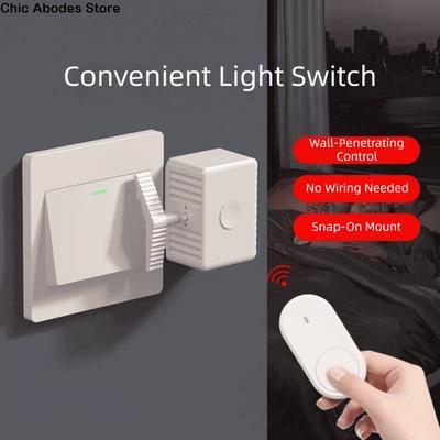 Type-C Rechargeable Wireless Control Light Switch Wireless Control Remote Control RF Version Switch Intelligent Design