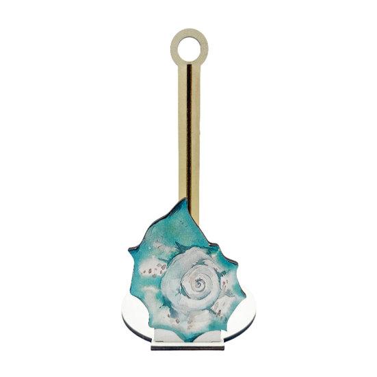 Ocean Style Vertical Paper Towel Holder Solid Wood Kitchen Paper A