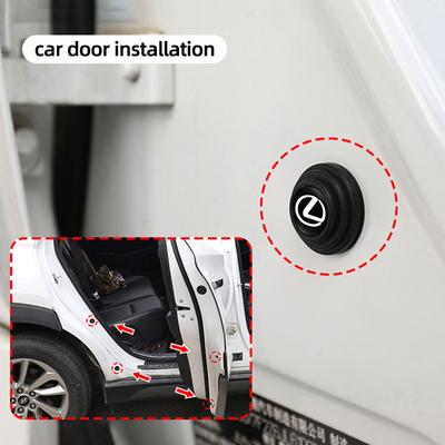 For F SPORT ES RX NX LS UX LM LX GX LC RZ IS CT GS RC HS Car Door Shock Absorber Pads Anti Shock Pad Protector Stickers