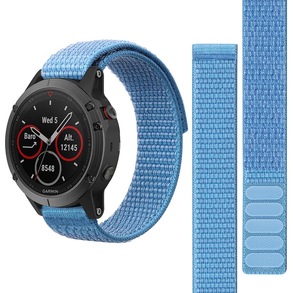 Hook Loop Nylon Watchbands Strap For Garmin Enduro 3 2 Watch Bracelet For Garmin Fenix 8 E 5X 6X 6 Pro 7X Epix Pro 935 Wristband