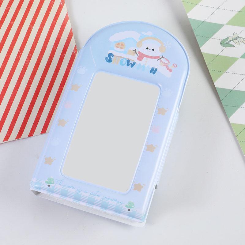 Cute Photo Album 3 Inch Photo Card Holder Idol Card Binder Collection Book 32 Pocket Book Album Photocard Storage Case