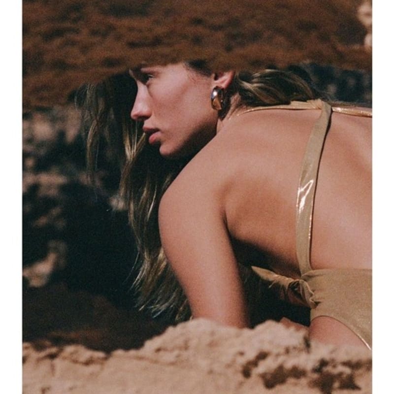 

H&M Chunky Hoop Earrings Gold 1277117001 NOSIZE