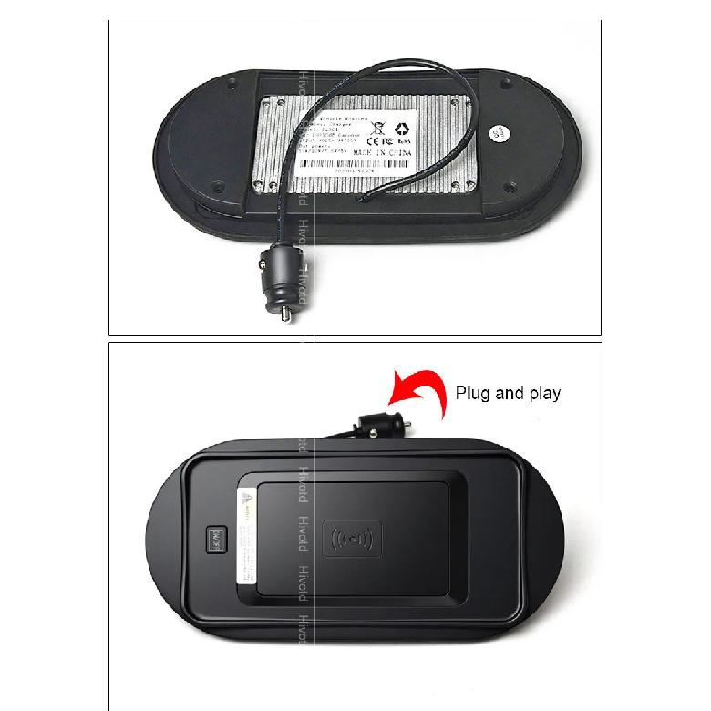 For Porsche Cayenne 2011-2017 Car Wireless Charger Fast Cell Phone Charging Plate Adapter Interior Auto Modification Accessories