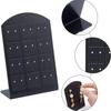 48/72 Holes Earring Jewelry Display Holder Mould Plastic Earrings Display Stand Storage Case Rack Stand Showcase Organizer Shelf