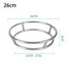 Wok Ring Stand Stove Rack Pot Gas Round Grate Wire Iron Burner Support Steel Holder Cast Cookware Electric Trivets Butter Warmer