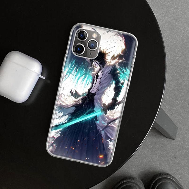 Bleach Ulquiorra Cifer 4 Phone Case Cover for iPhone 11 12 13 Mini 14 15 Plus 16 Pro Max 17 Air 7 8 + SE Art Customized Fundas 1