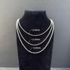 Women's S925 Sterling Silver Bead Chain Necklace - Light Luxury Sweater Chain for Autumn/Winter