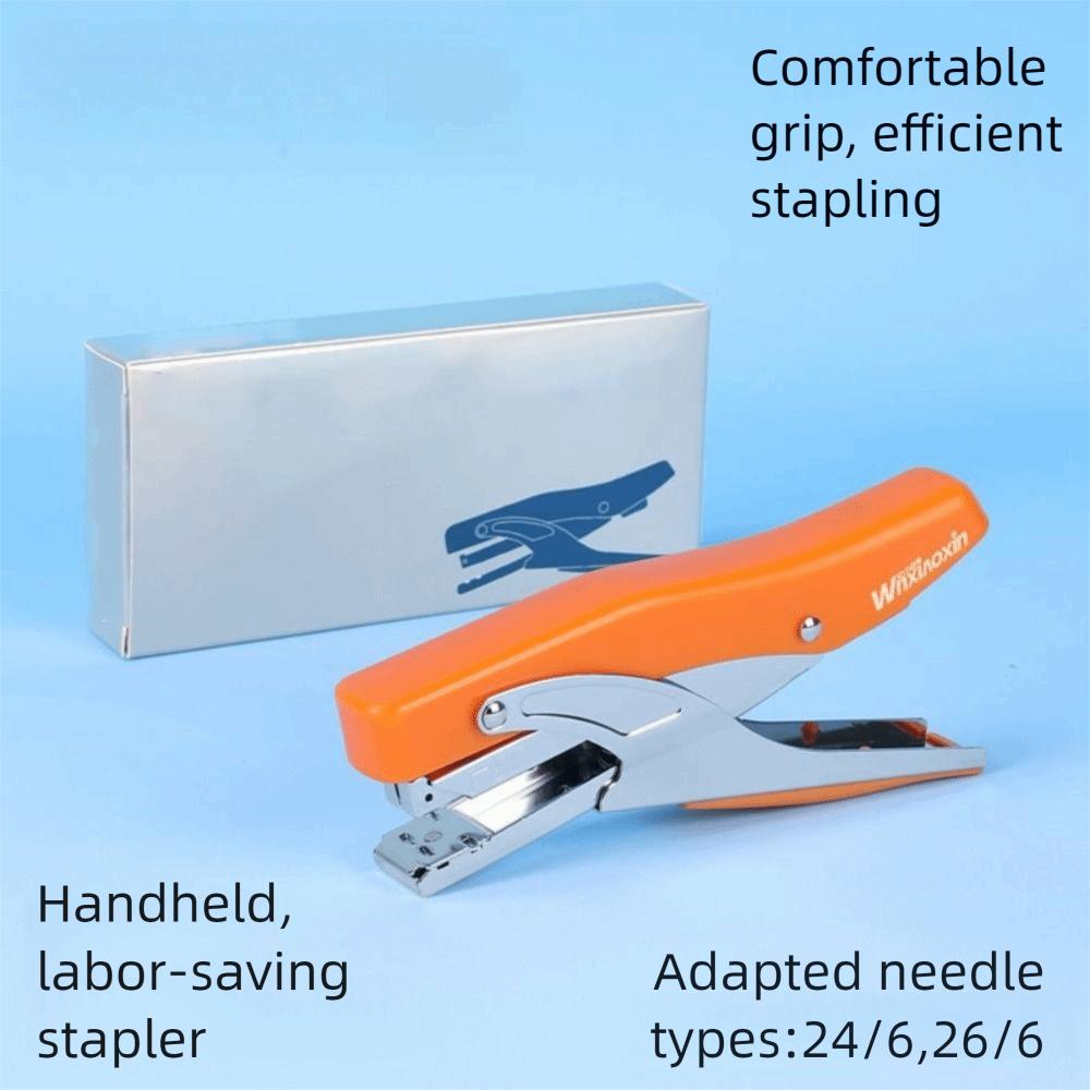 Portable Labor-Saving Stapler Multifunction Book Binding Machines Desktop Stapler  Warehouse Use