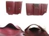 Brelocuri autentice din piele Cartier Bordeaux cu 4 poze #a571 Reconditionate