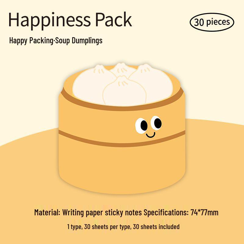 Jilü Infeel.Me Happy Packing Series - Cute Reusable Sticky Notes & Reminders